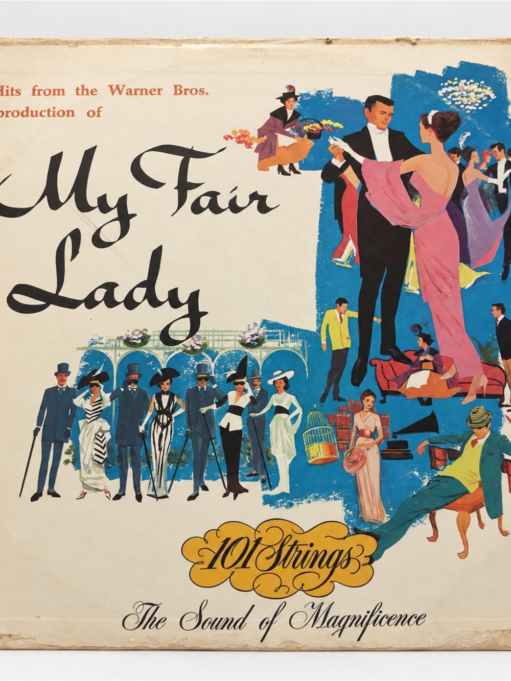 101 Strings My Fair Lady Vinyl LP SF-22100 Stereo Fidelity Vintage 33 RPM Record